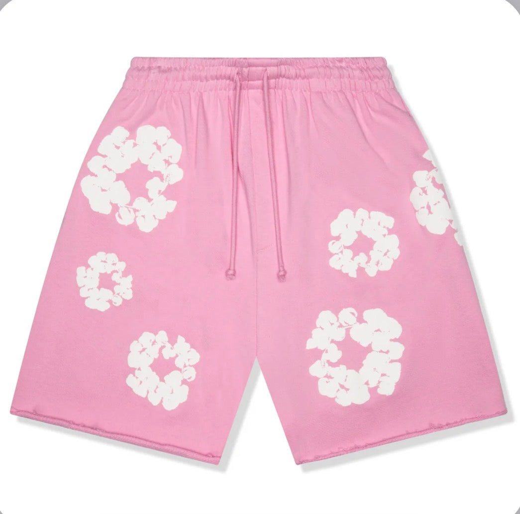 Denim tears shorts pink