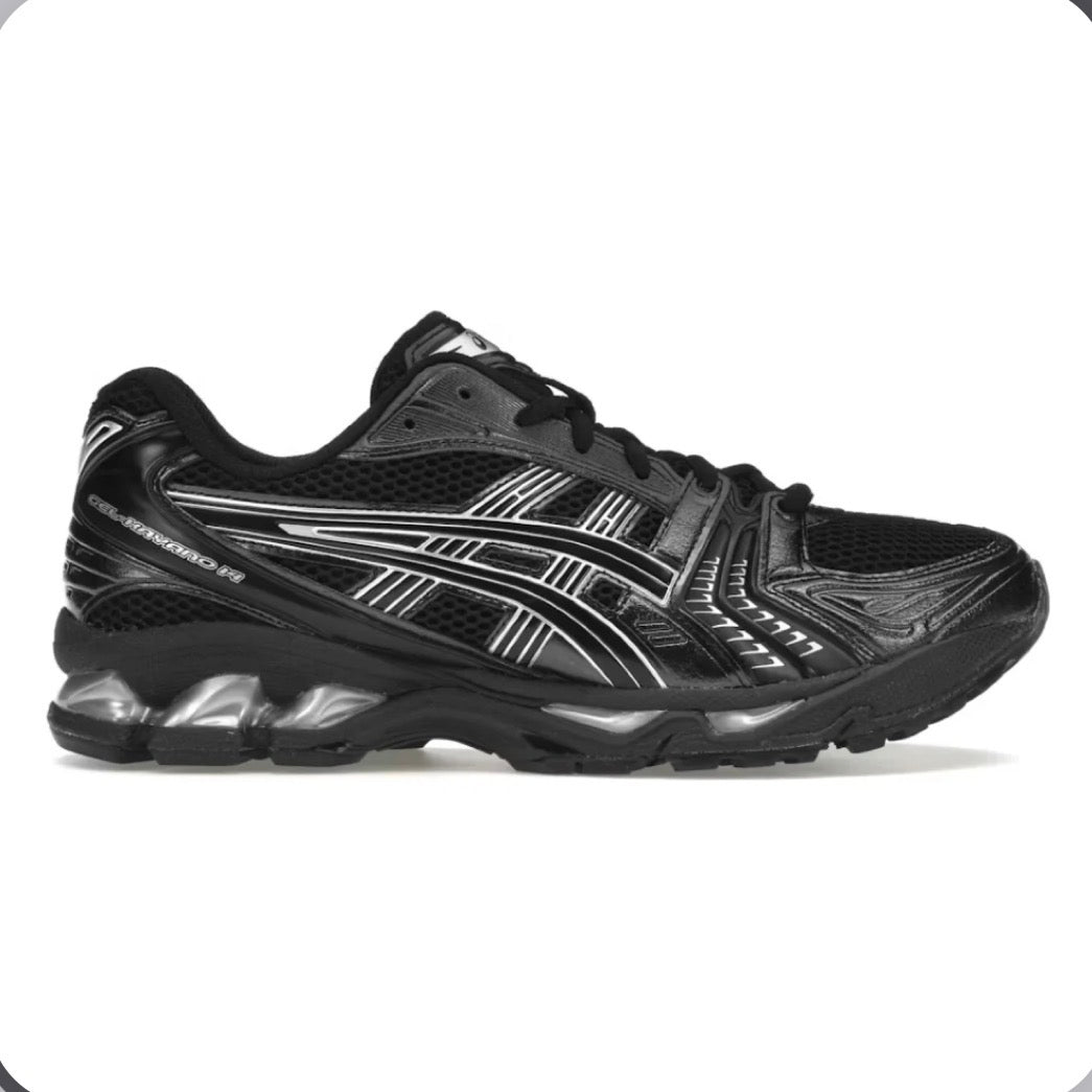 ASICS gel kayano 14 Black/Pure Silver