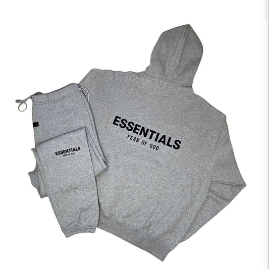 Dark oatmeal essential tracksuit