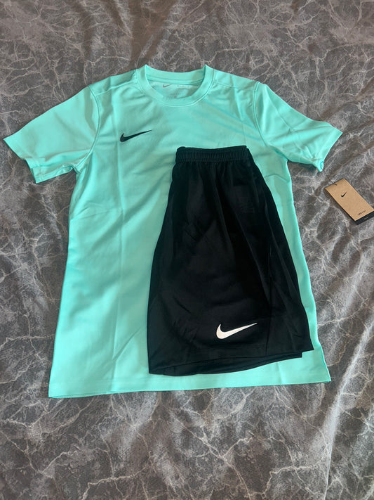 Blue dri-fit set