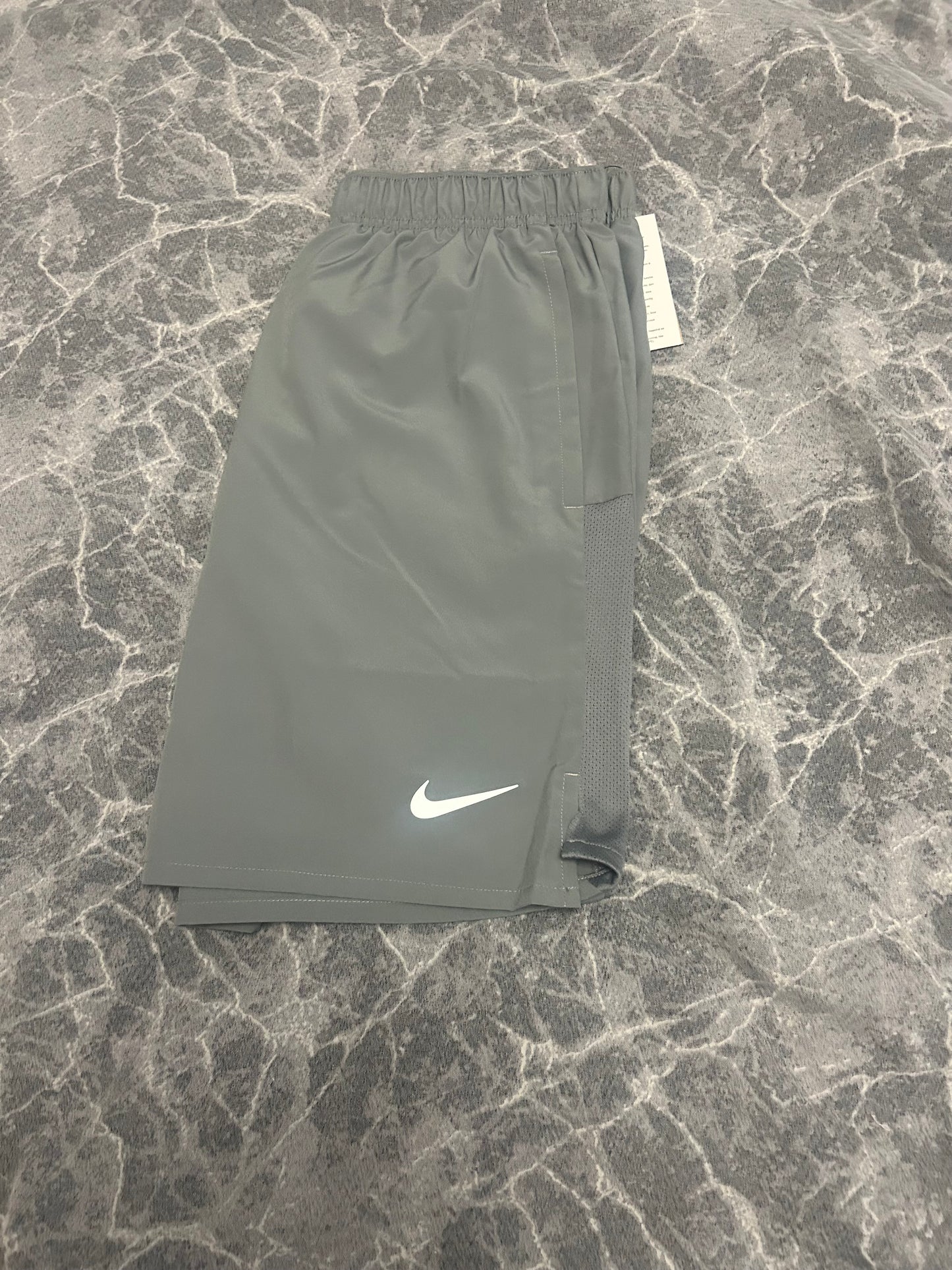 Grey repel shorts
