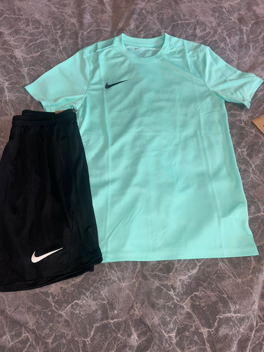 Blue dri-fit set