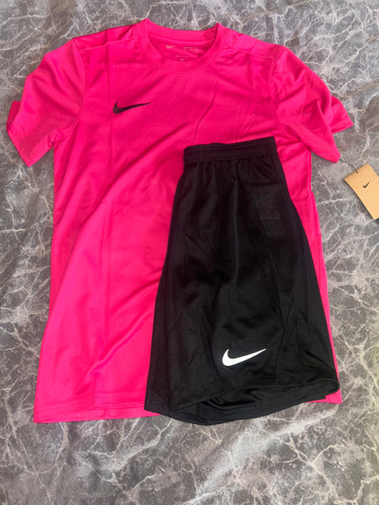 Pink dri- fit set
