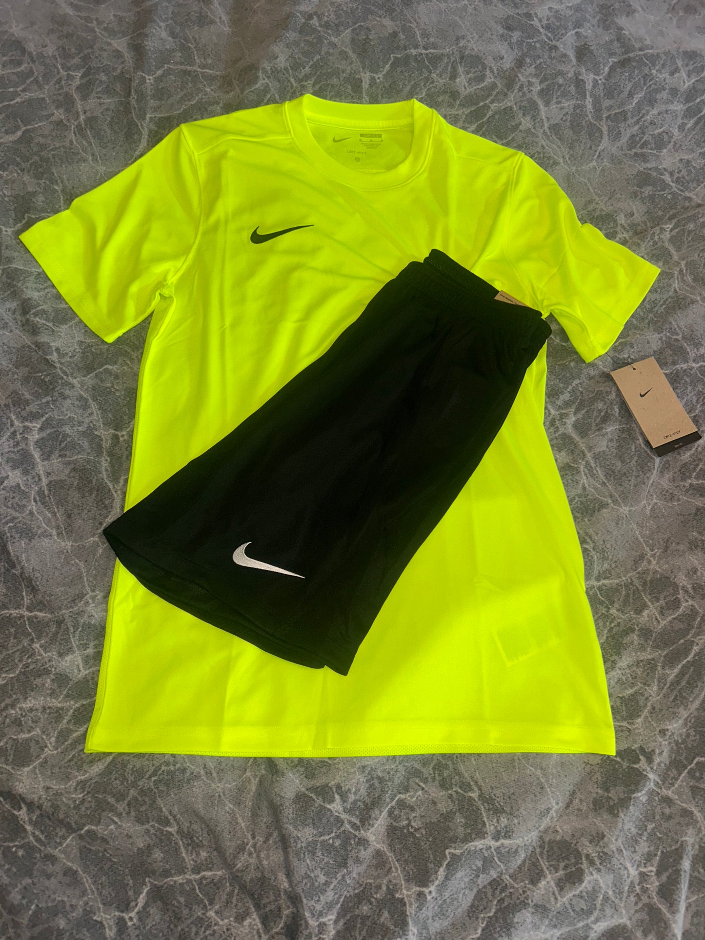 Yellow Dri-fit set