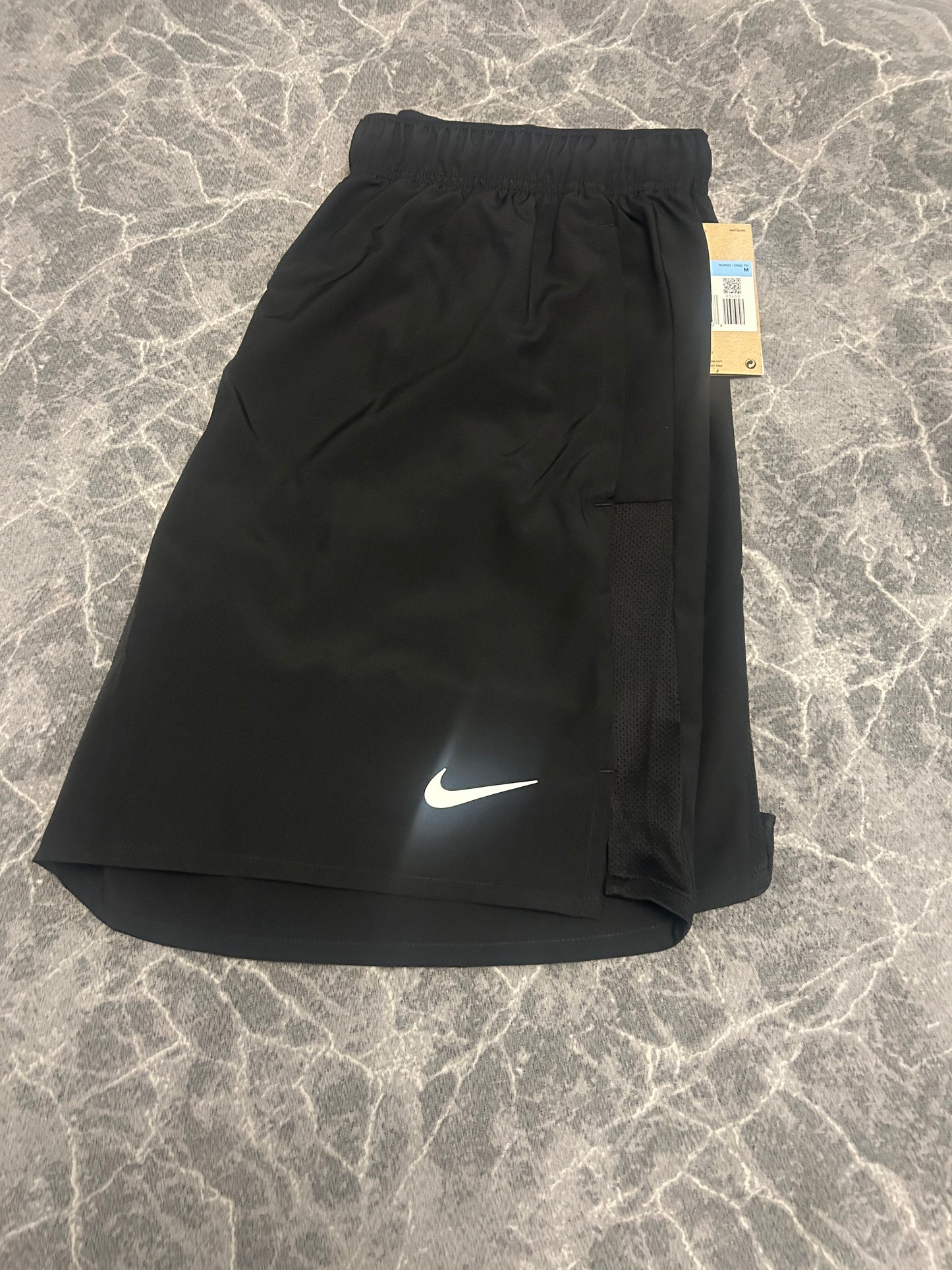 Black repel shorts