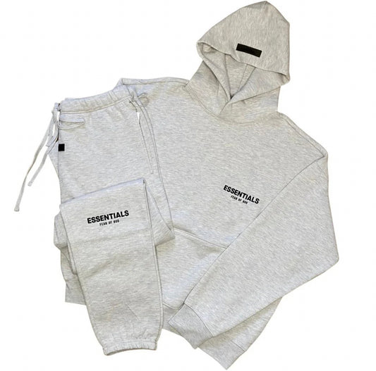 Light oatmeal essential tracksuit