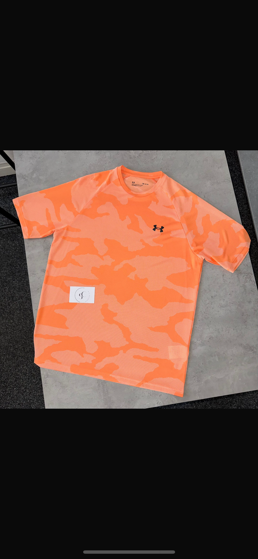 UA orange camouflage T-shirt